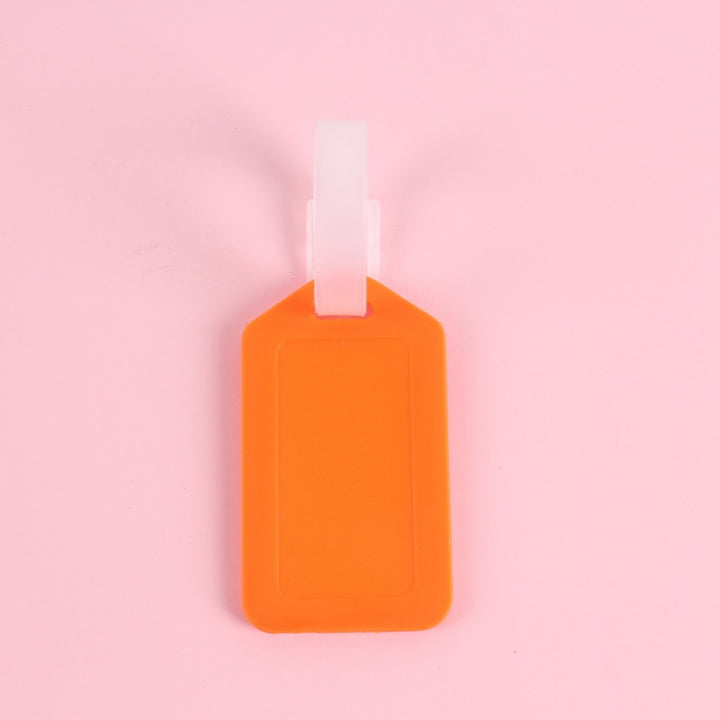 Unisex fleksibel silikon bagasjelapp Luvikno