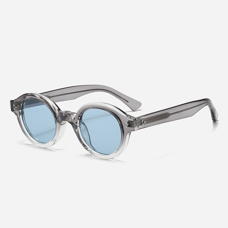 Damer Modisk Rund-solbrille med stilige detaljer Luvikno