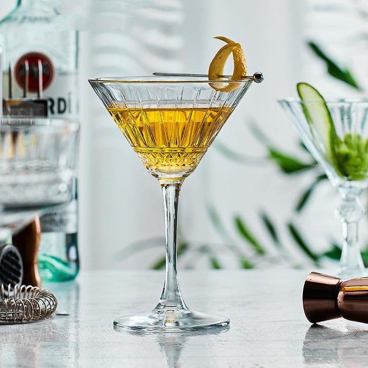 Mønstret Martini Cocktail Glasser | Luvikno