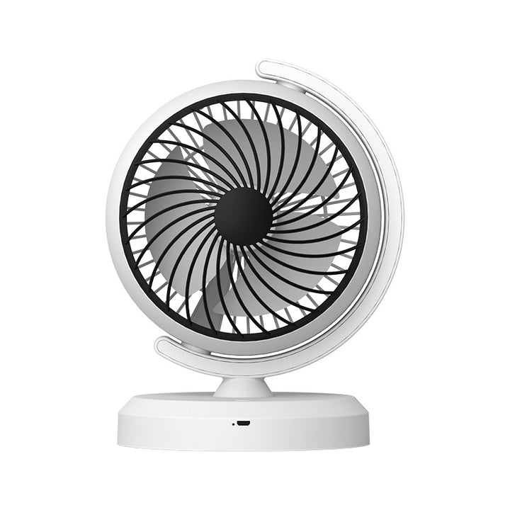Justerbar bærbar skrivebordsventilator Luvikno
