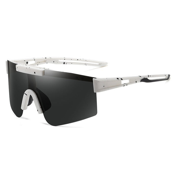 Unisex Sporty Racing Sunglasses with Advanced Airflow System Luvikno