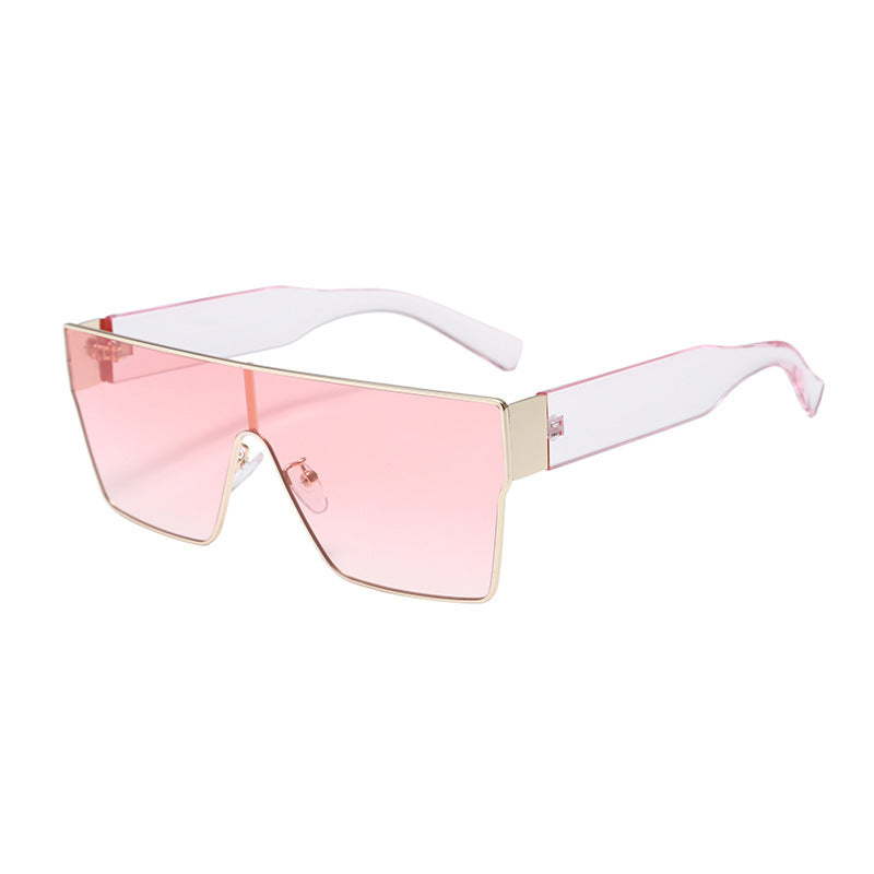 Dame Modevisir solbrille med innovativ ramme Luvikno