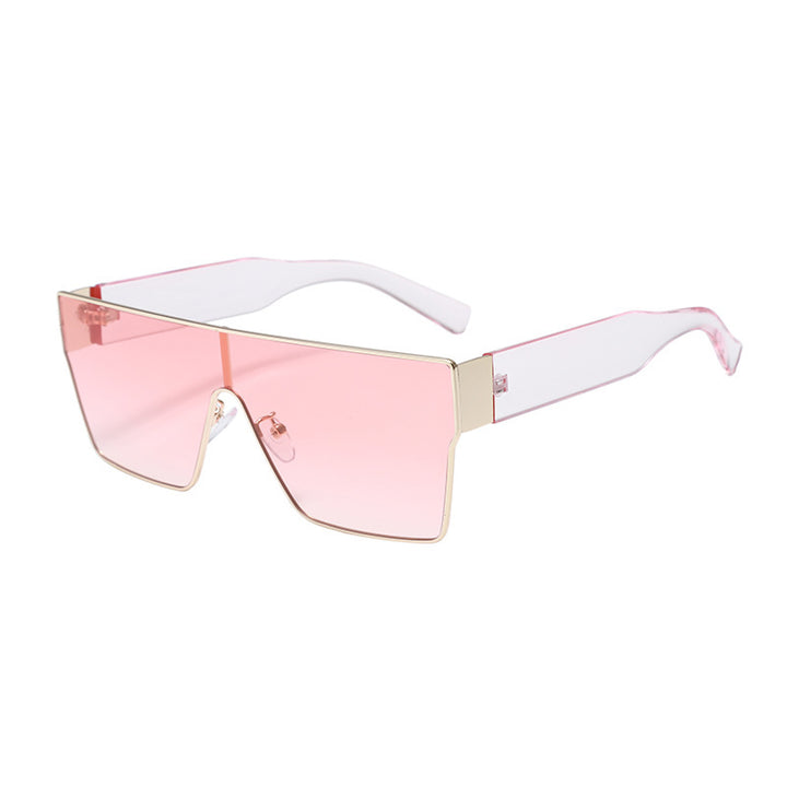 Dame Modevisir solbrille med innovativ ramme Luvikno