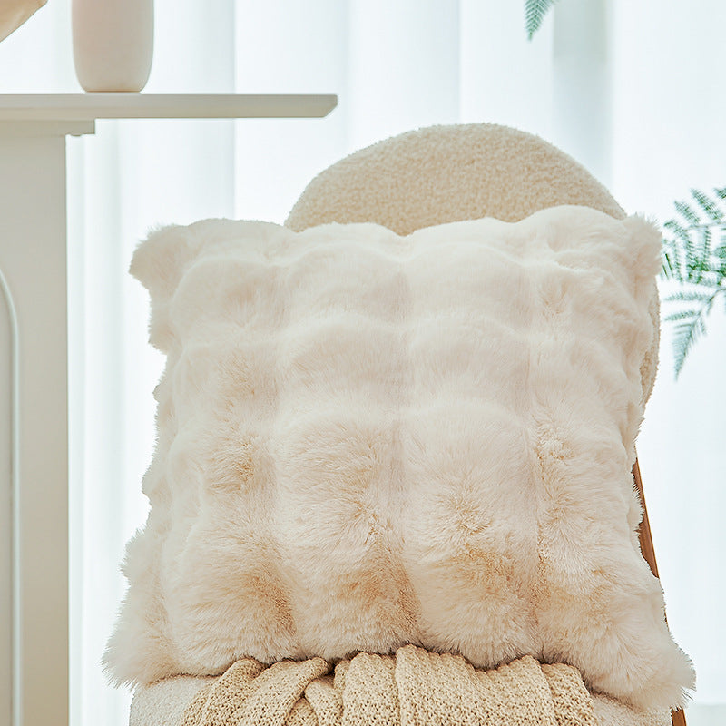 Ladies pillow with structured cover Luvikno