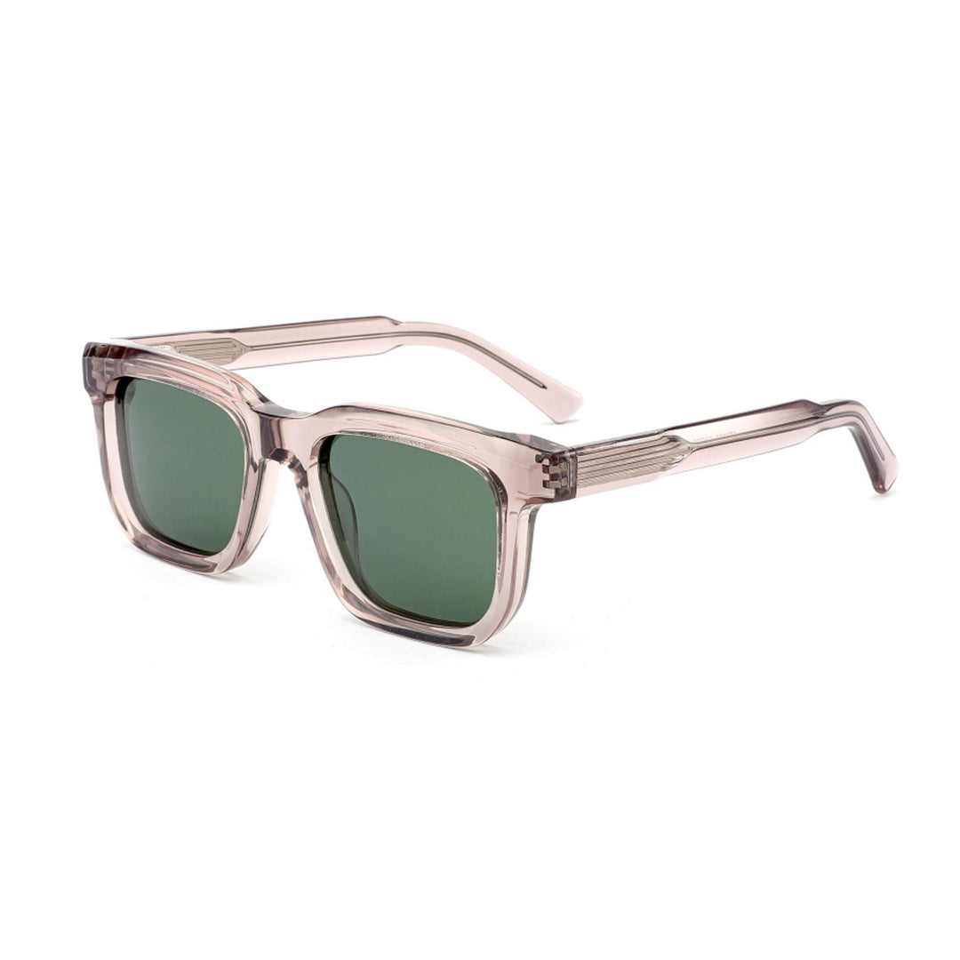 Dame trendy firkantet solbrille med trendy ramme Luvikno