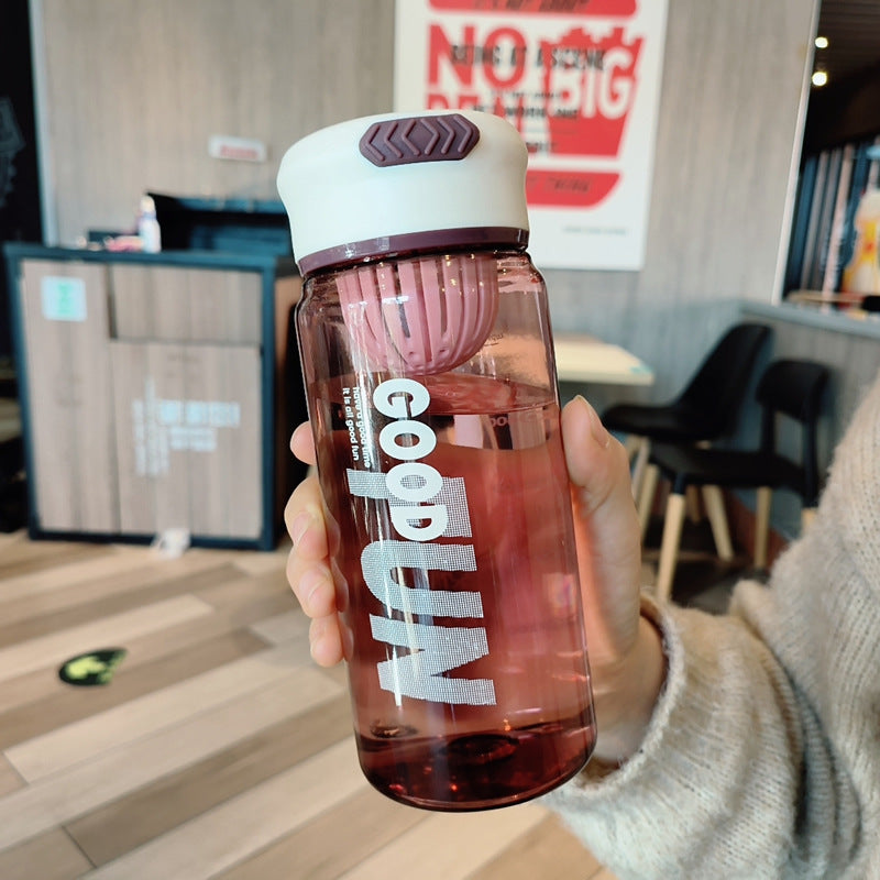 Dame Infuser-vannflaske med avtagbar fruktkontainer Luvikno