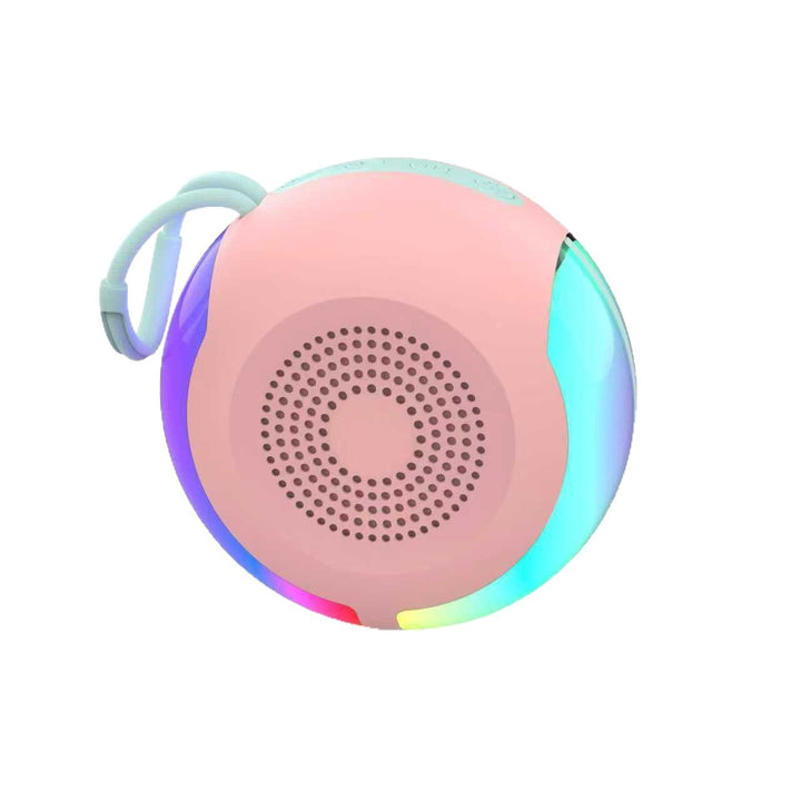 Unisex Bærbar Bluetooth Høyttaler med LED-lys effekter Luvikno