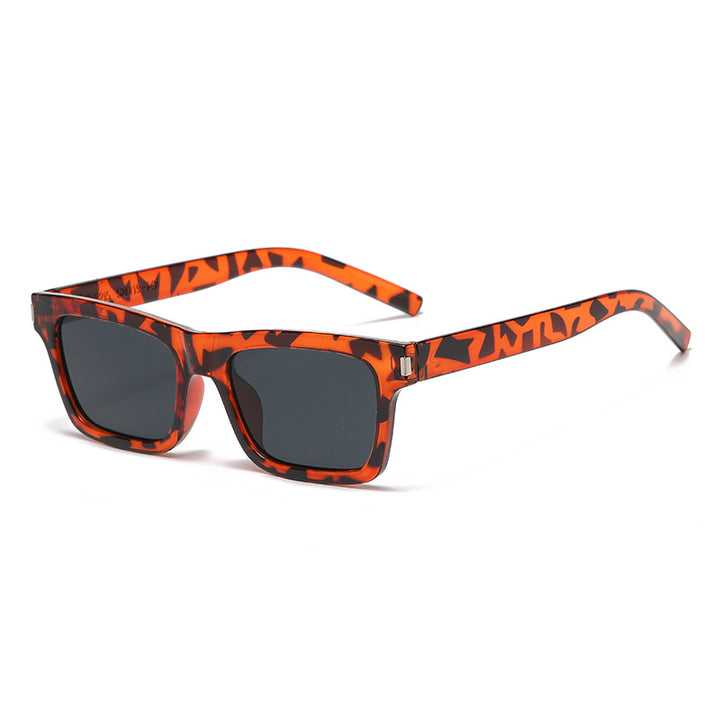 Dame elegant rektangulær solbrille med polariserte glass Luvikno