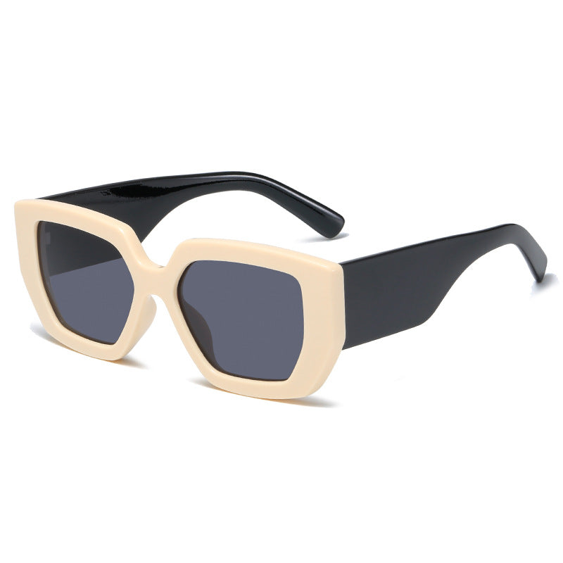 Damer Ekstravagant Geometrisk Solbrille Luvikno