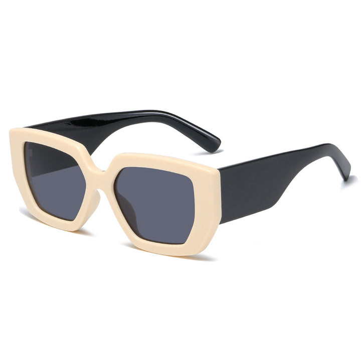 Damer Ekstravagant Geometrisk Solbrille Luvikno