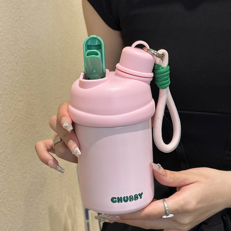 Dame praktische Sporttrinkflasche Luvikno
