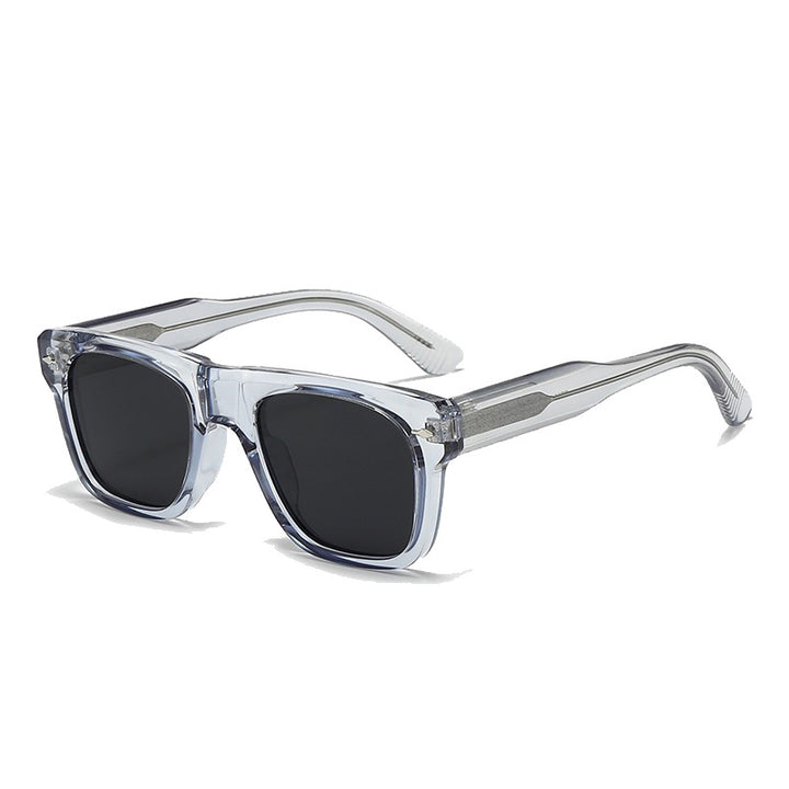Dame Motefull solbrille i moderne kvadratisk design Luvikno