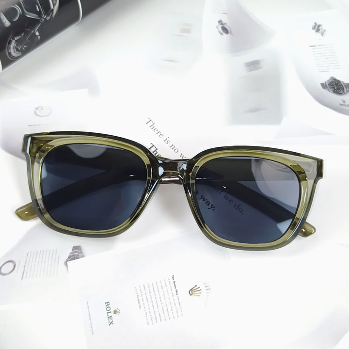Dame Cat-Eye solbriller med moderne design Luvikno