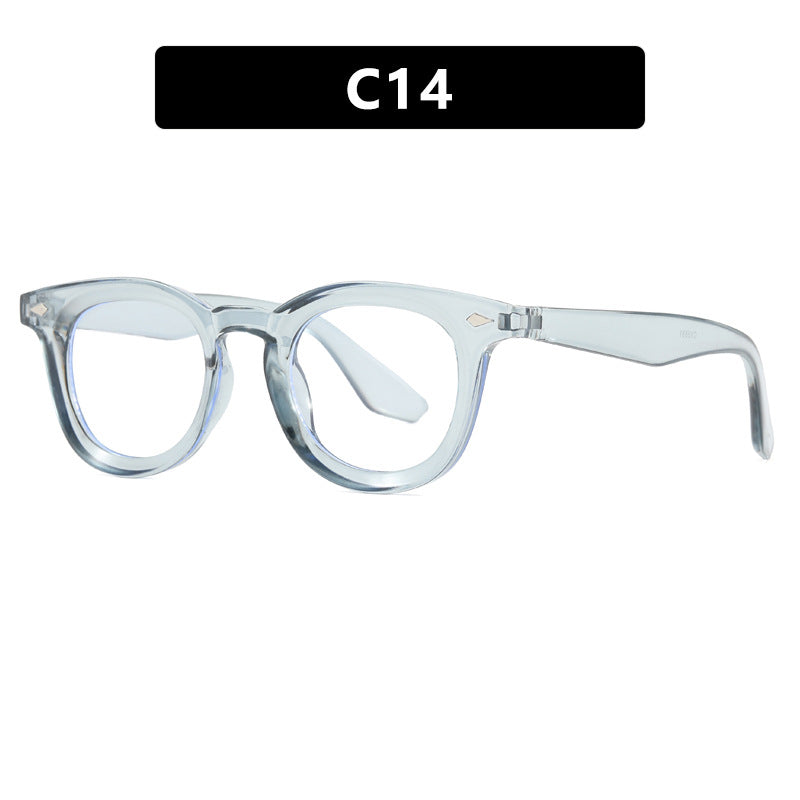 Damen modische Cat-Eye solbrille med transparent ramme Luvikno