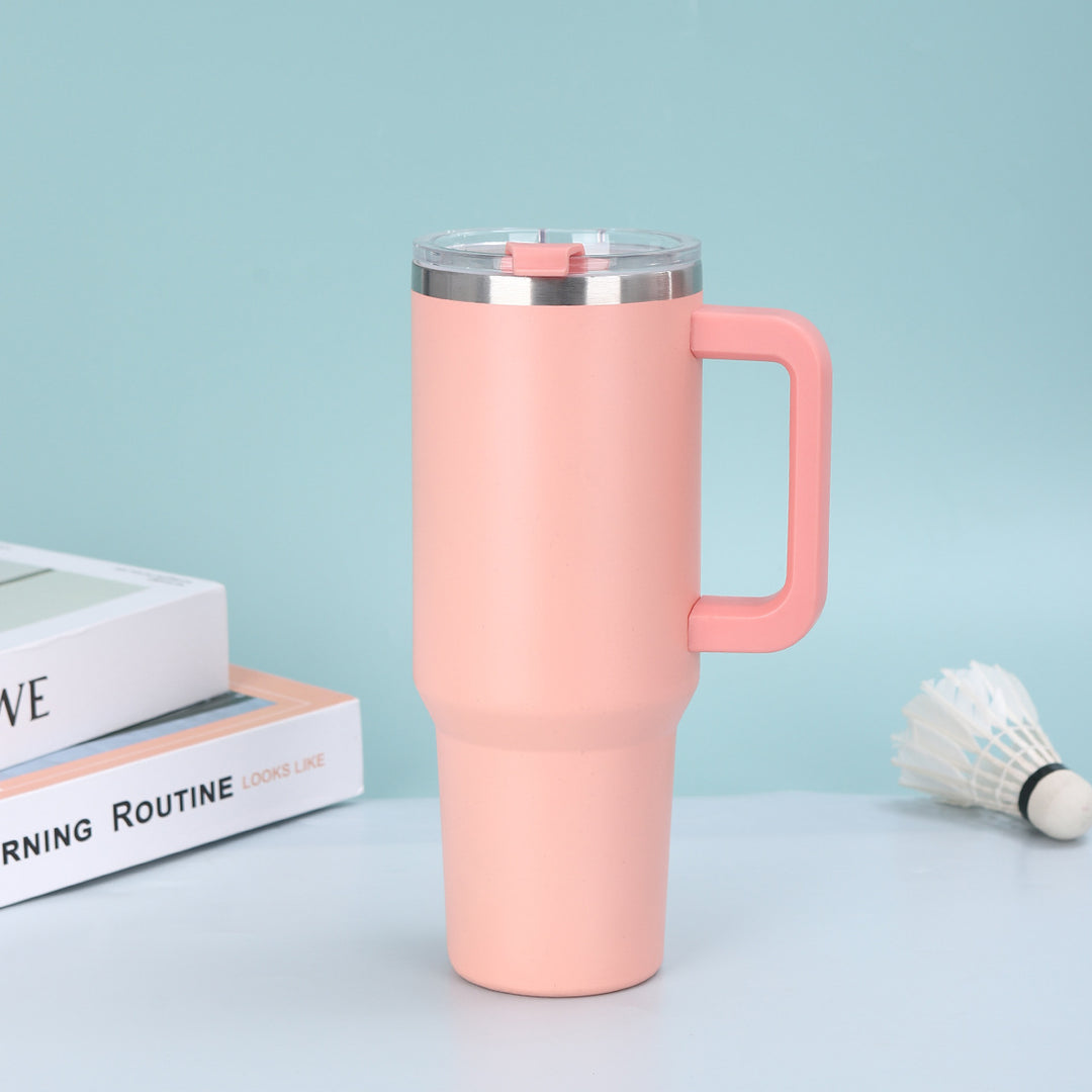 Kvinne Høy- kvalitet Termisk Kopp med Ergonomisk Håndtak og Leak-Proof Lokk Luvikno