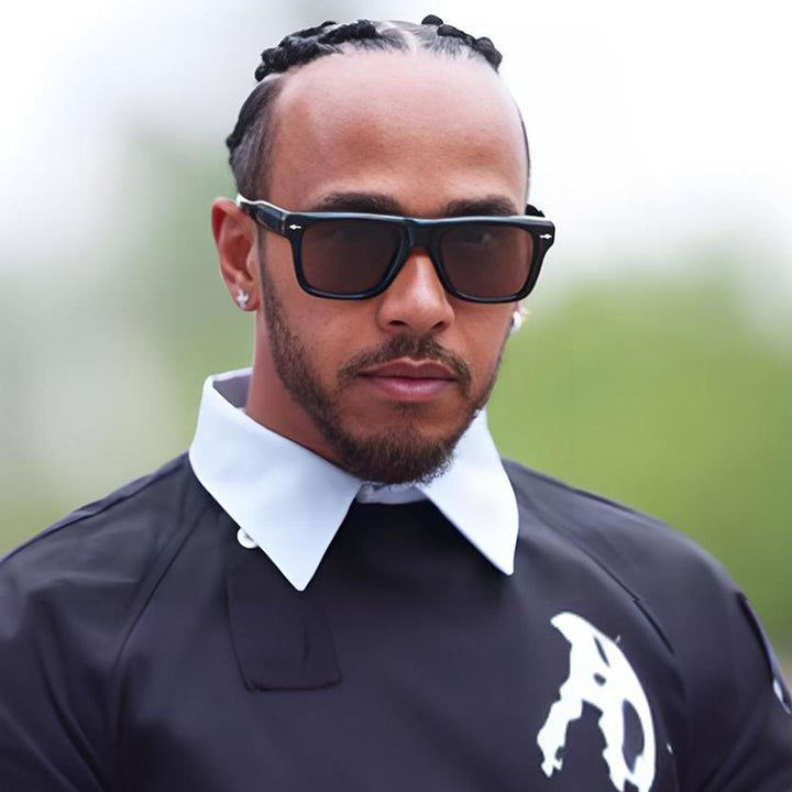 Dame solbrille i urbant stil med gule glass Luvikno