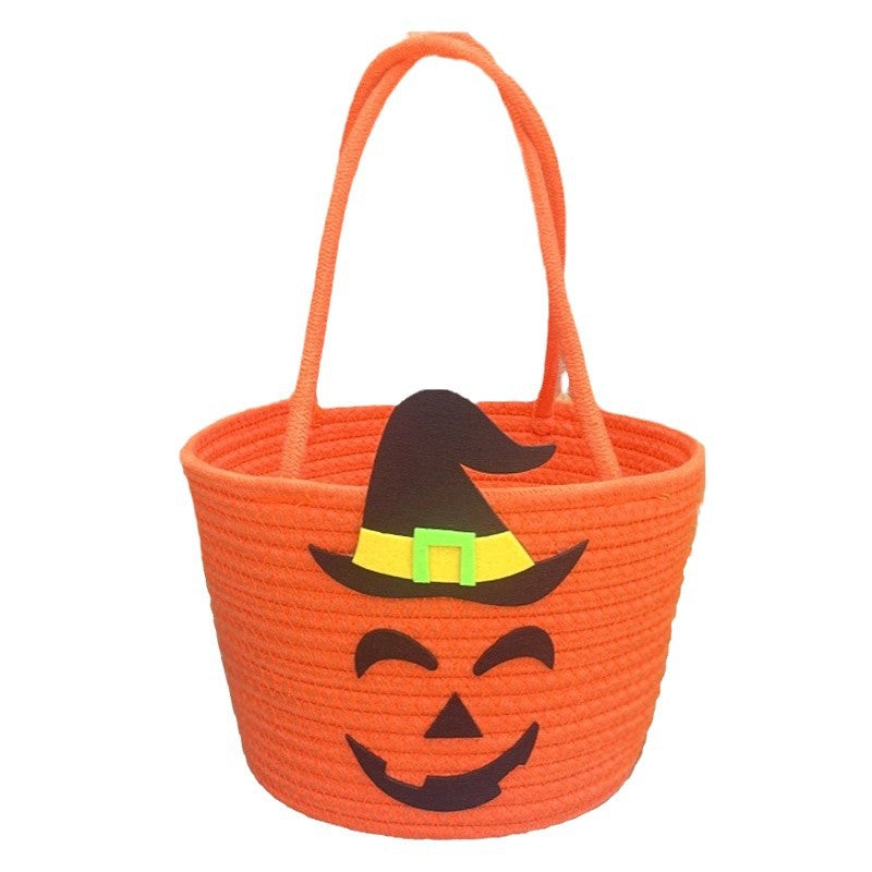 Dame Halloween Kurv med heksehatt-motiv Luvikno