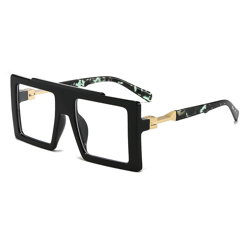 Dame moteriktig solbrille med rektangulær ramme Luvikno