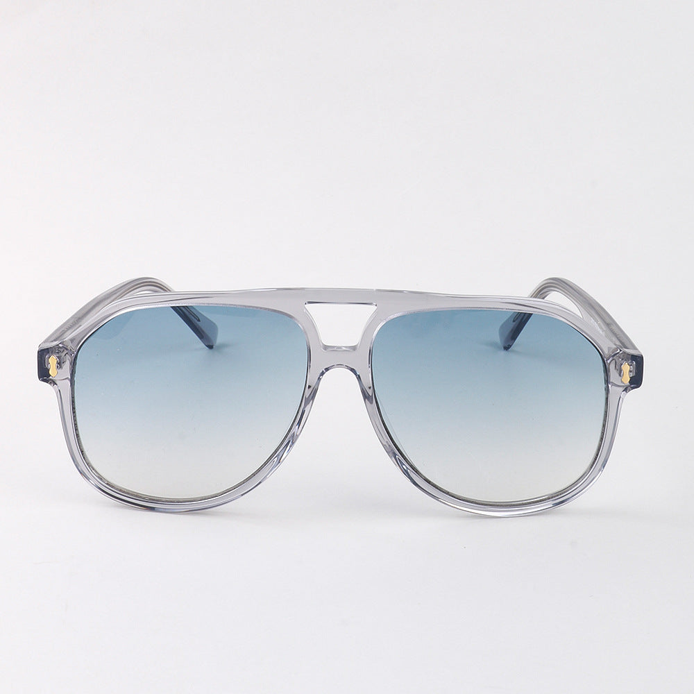 Dame moderne solbrille med innovativ ramme Luvikno