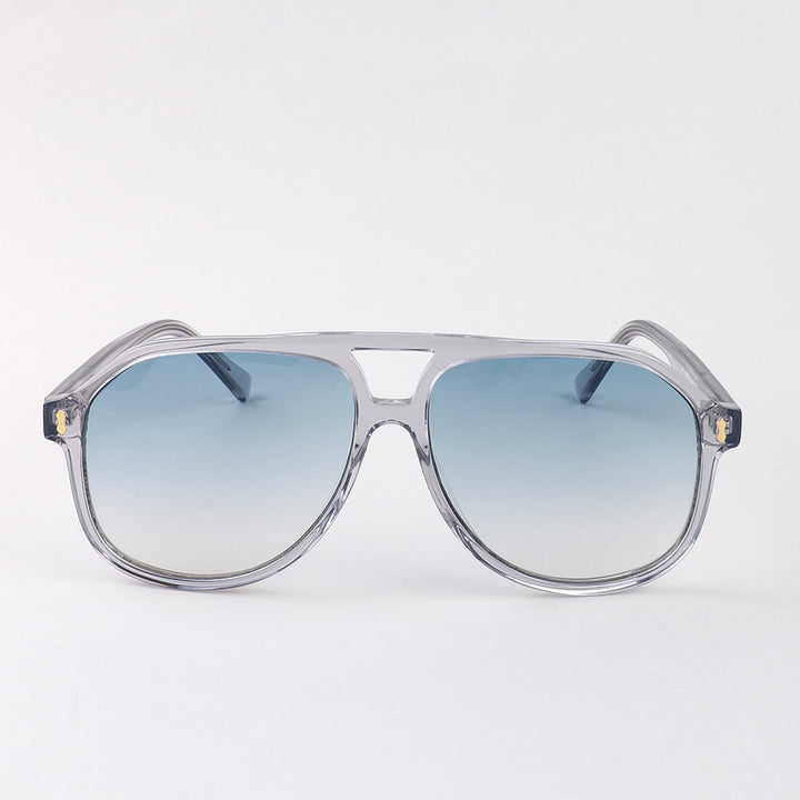Dame moderne solbrille med innovativ ramme Luvikno
