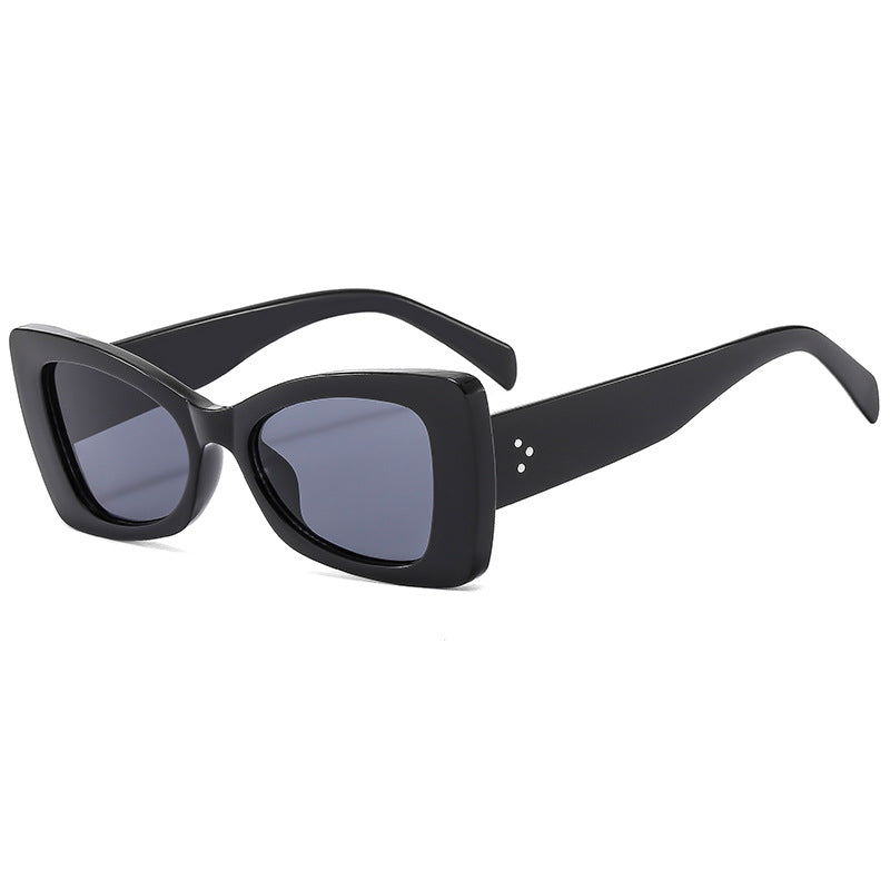 Dame Cat-Eye solbriller i elegant design Luvikno