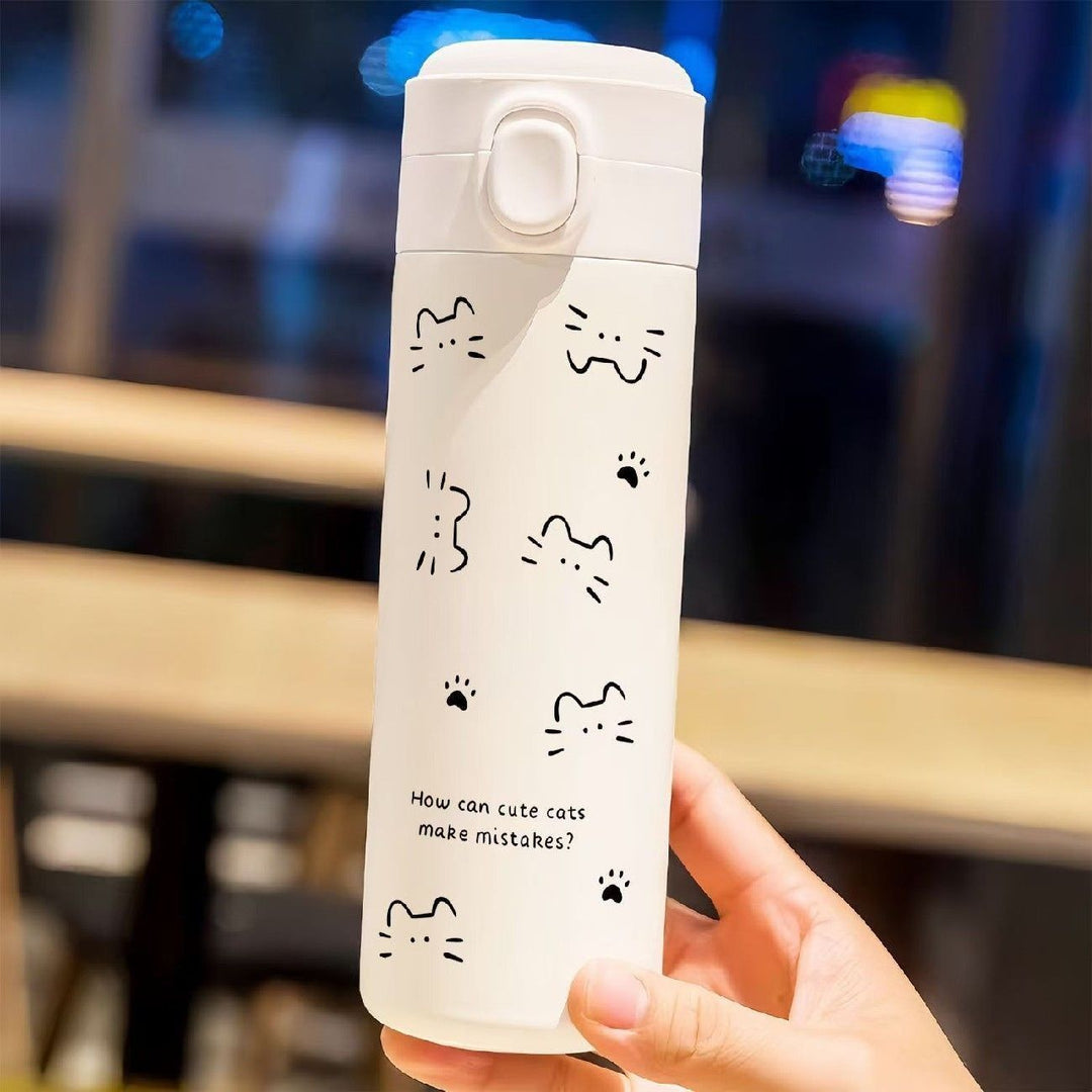 Dame Isolert Drikkeflaske med sjarmerende Hello Kitty Design Luvikno