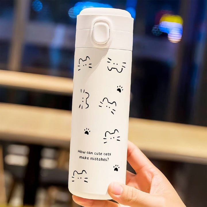 Dame Isolert Drikkeflaske med sjarmerende Hello Kitty Design Luvikno