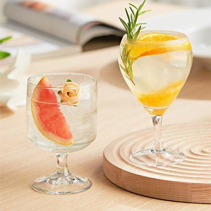 Moderne stil vinglass par | Luvikno