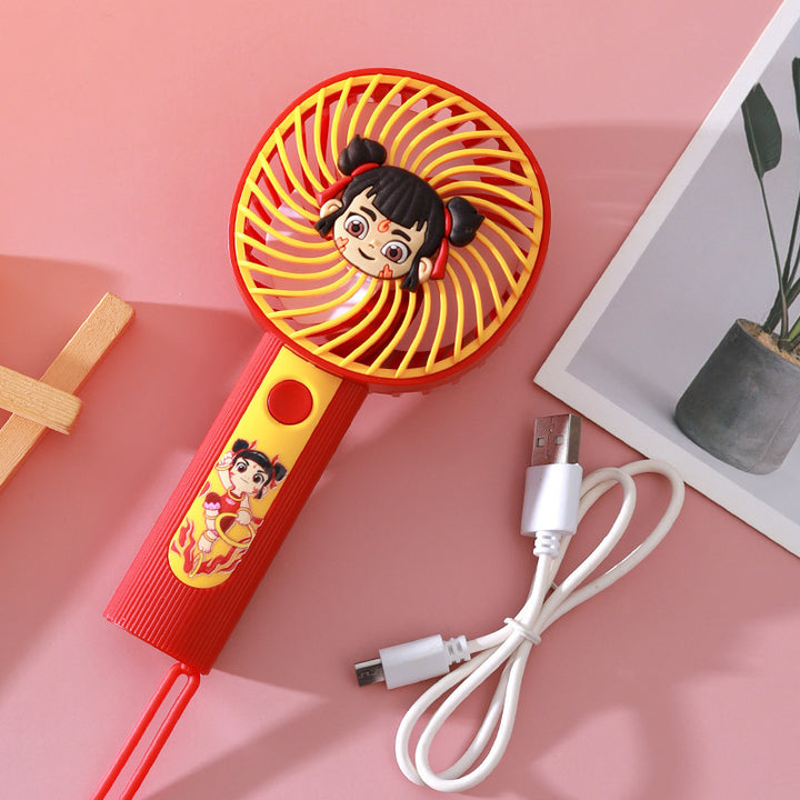 Dame Bærbar Mini Vifte med kreativt Design Luvikno