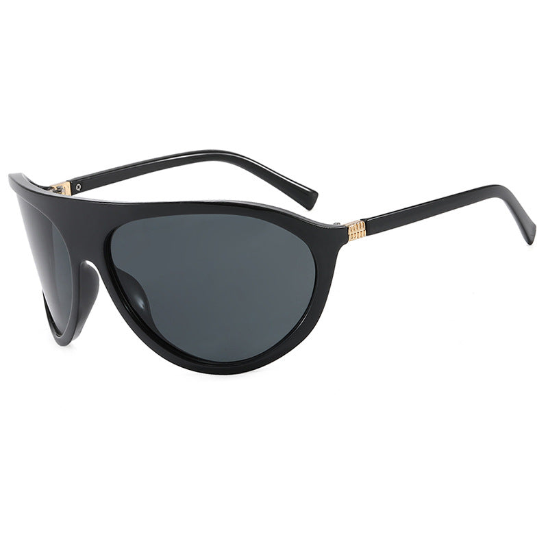 Damen Cat-Eye solbriller med unikt design og beskyttende UV-filter Luvikno
