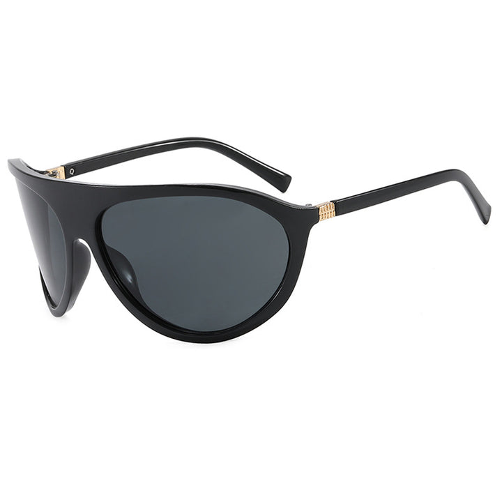Damen Cat-Eye solbriller med unikt design og beskyttende UV-filter Luvikno