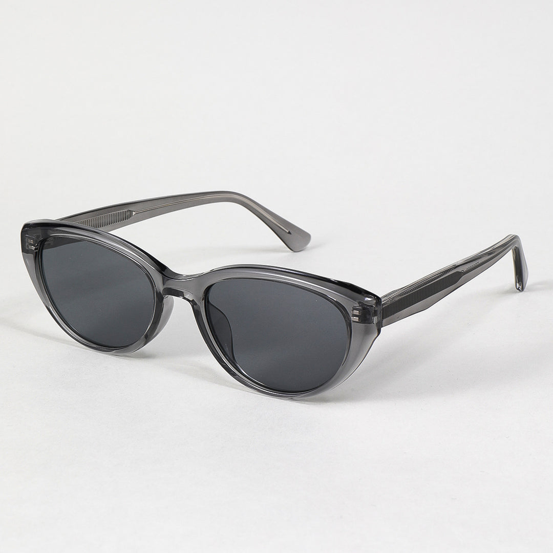 Dame solbriller i Cat-Eye stil med innovativ ramme Luvikno