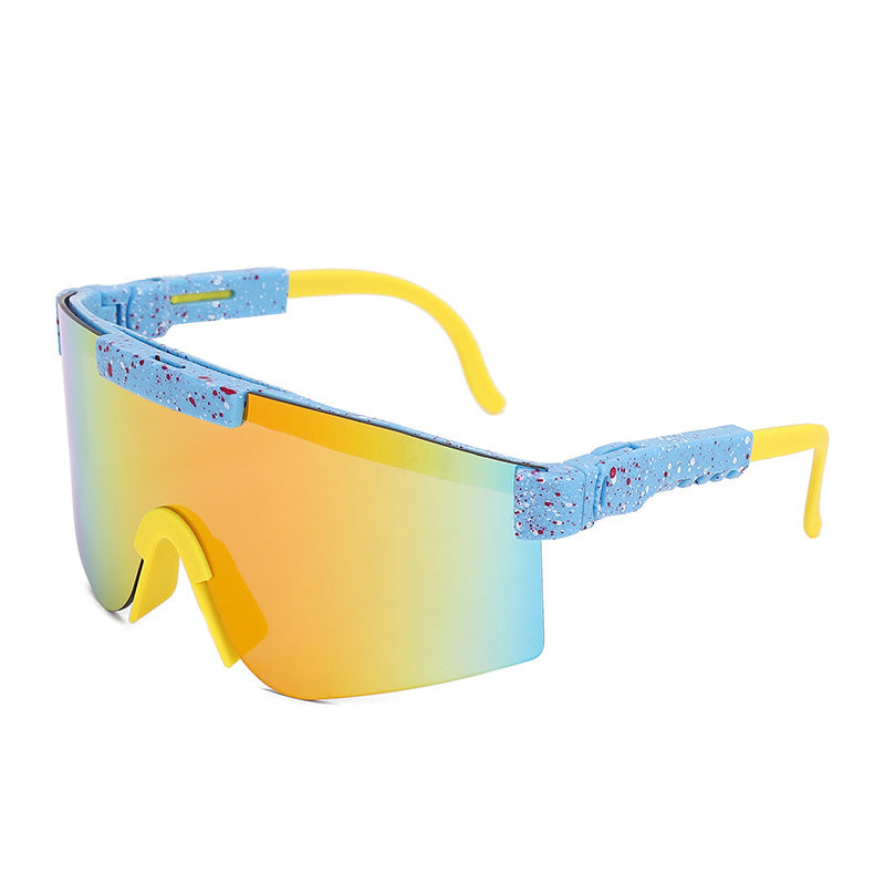Dame Sporty Statement Solbrille i moderne design Luvikno