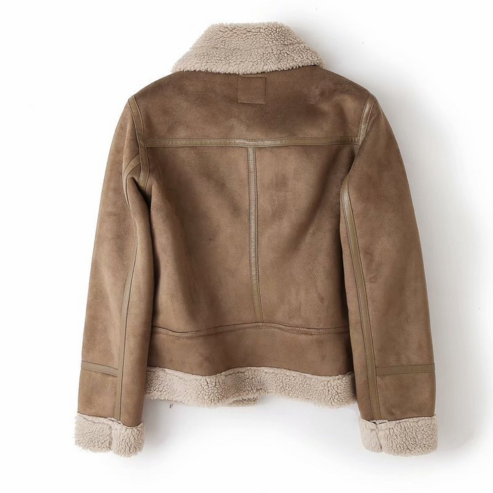 Luvik | Sherpa-Fleece-Bomberjakke