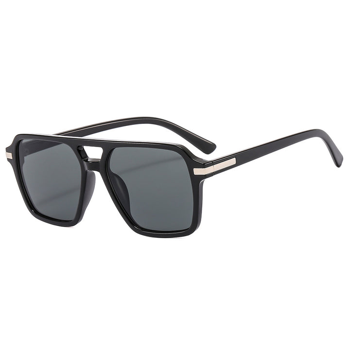 Dame Premium solbrille med moderne kvadratisk form Luvikno