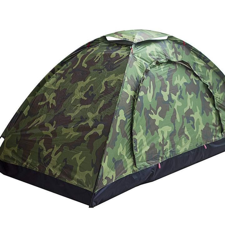 Unisex Bærbart Campingtelt med Kamuflasjemønster Luvikno