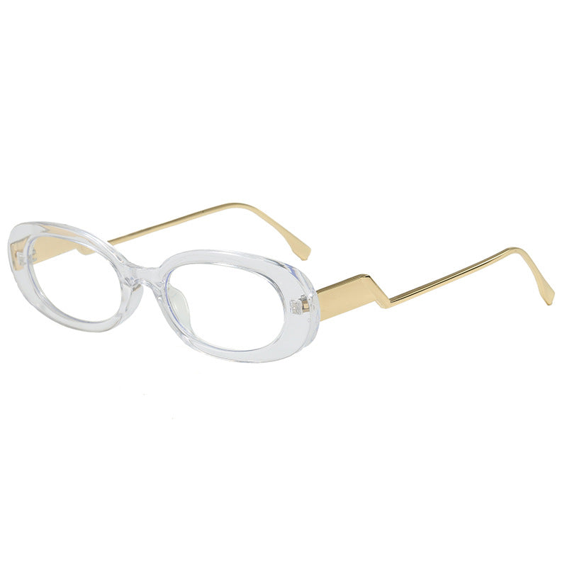 Dame retro-inspirert solbrille med moderne design og markant ramme Luvikno