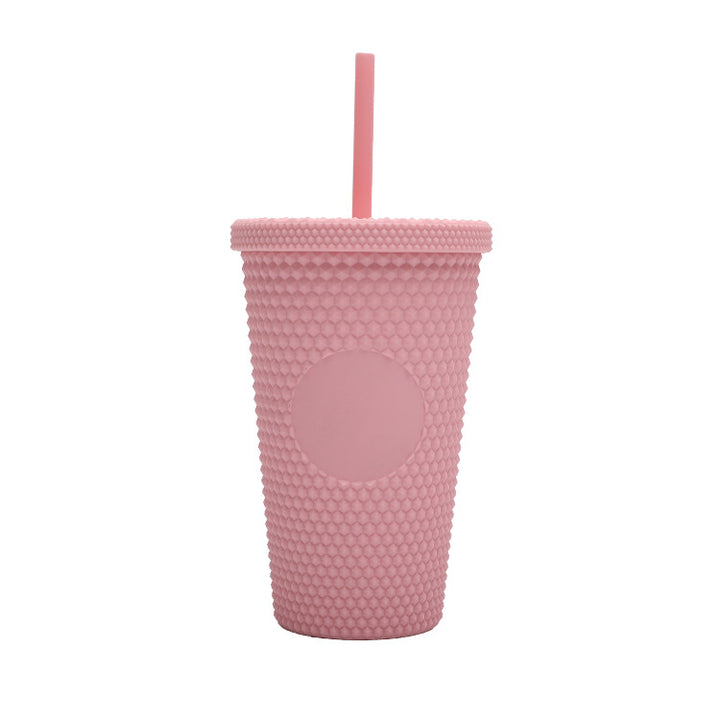 Unisex plastikkopp med teksturert design Luvikno