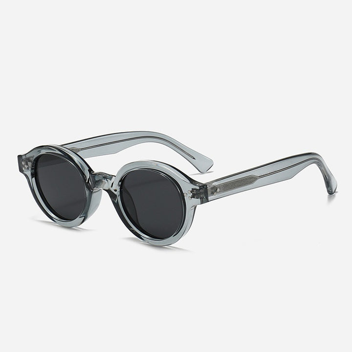 Damer Modisk Rund-solbrille med stilige detaljer Luvikno