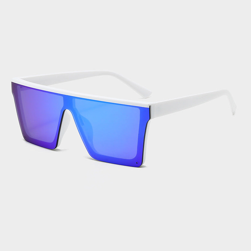 Dame oversized solbriller i futuristisk design Luvikno