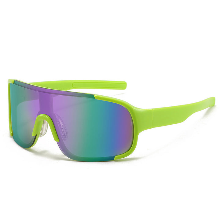 Dame sporty visir-lignende solbriller Luvikno