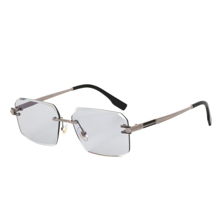 Dame Geometrisk Designer-solbrille med luksuriøs metallramme og høykvalitets UV-beskyttelseslinser Luvikno