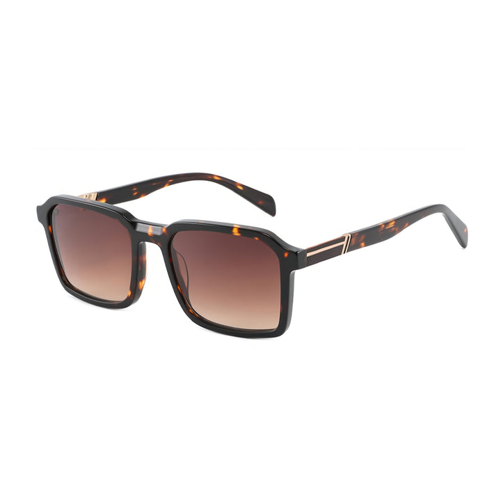 Dame Premium solbrille med moderne, putefasong ramme og polarisert glass Luvikno