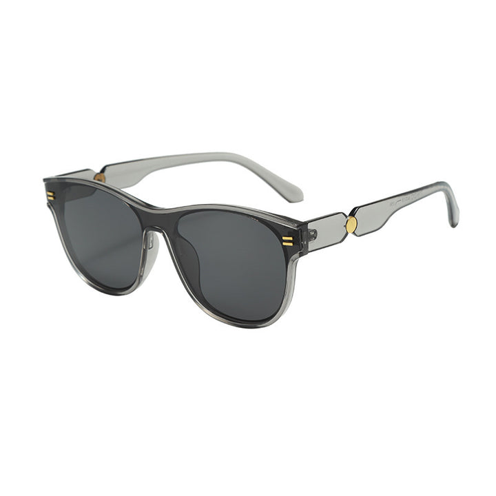 Dame moteriktig solbrille med unik ramme Luvikno