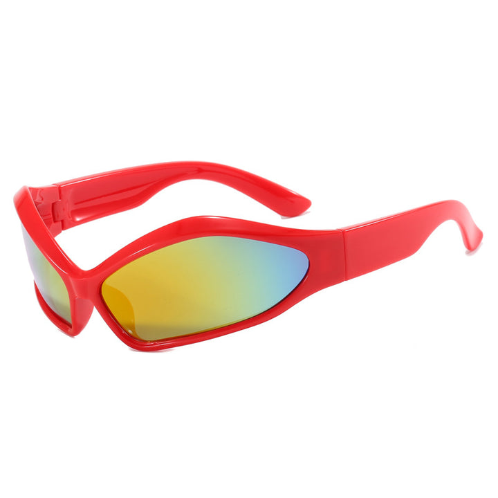 Dame Sporty solbriller med aerodynamisk design Luvikno