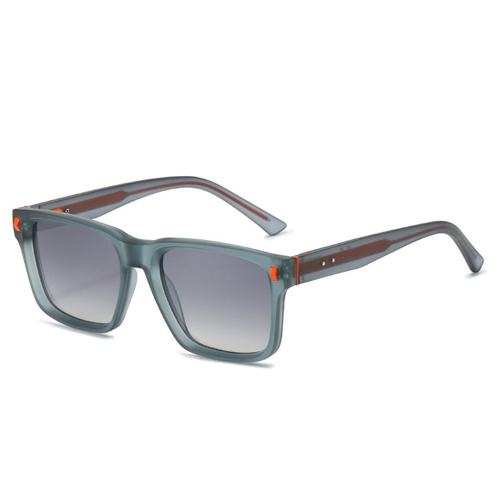 Dame Fashion-solbrille med UV400-beskyttelse og moderne, kantete design Luvikno