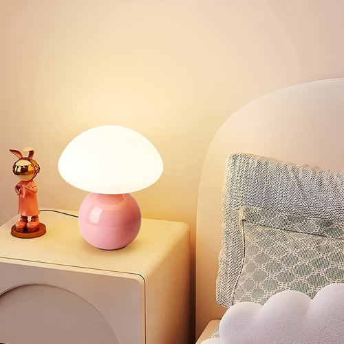 Luvikno | Elegant Sjampinjong LED Lampe – Varmt Lys & Luksuriøs Atmosfære