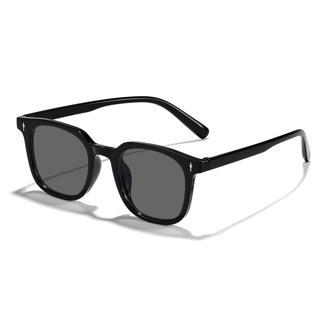 Damer fashionable solbriller med transparent ramme og UV-beskyttelse Luvikno