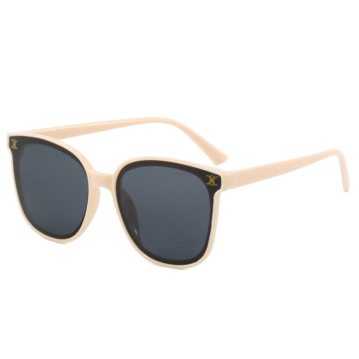 Dame Modische oversized solbrille med høy UV-beskyttelse Luvikno