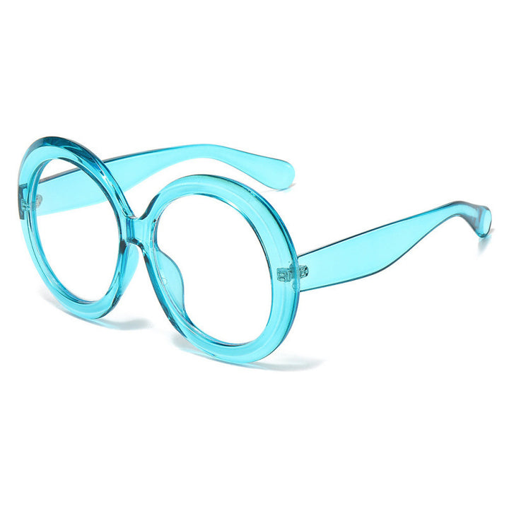 Dame oversized moteriktig solbrille med elegant design Luvikno